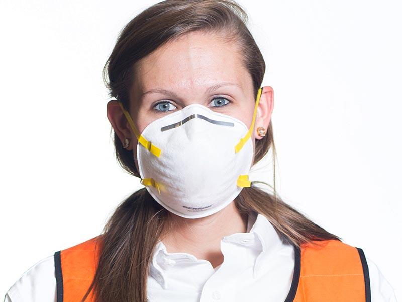 Wear protective equipment when using the product