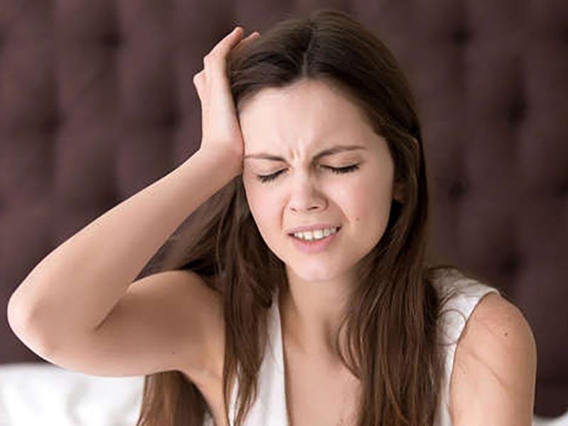 Dizziness is one of the late signs of the disease